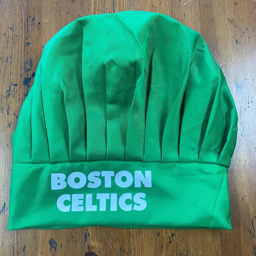 Boston Celtics Chef Hat Green Adjustable Adult Fan Gear Basketball NBA